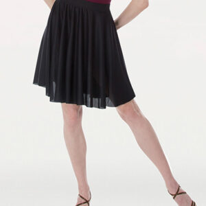 Matte Finish Above The Knee Circle Skirt
