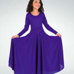 Praise Dance Loose Fit Long Sleeve Dress